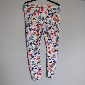 Floral yoga pants